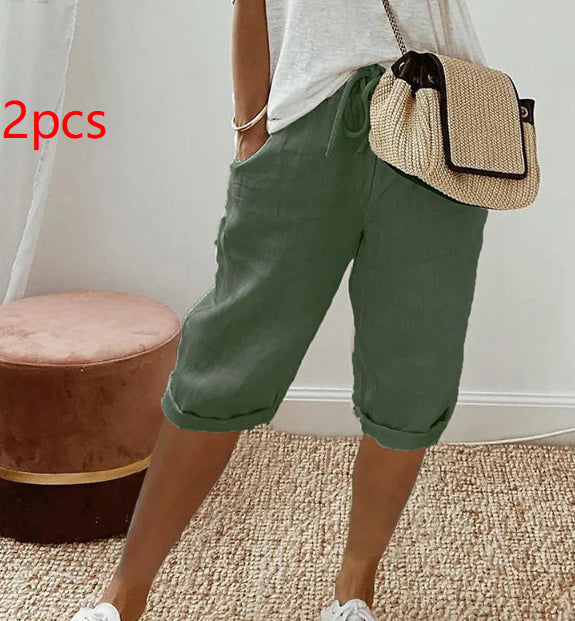 Pantalon Été Décontracté