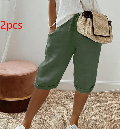 Pantalon Été Décontracté