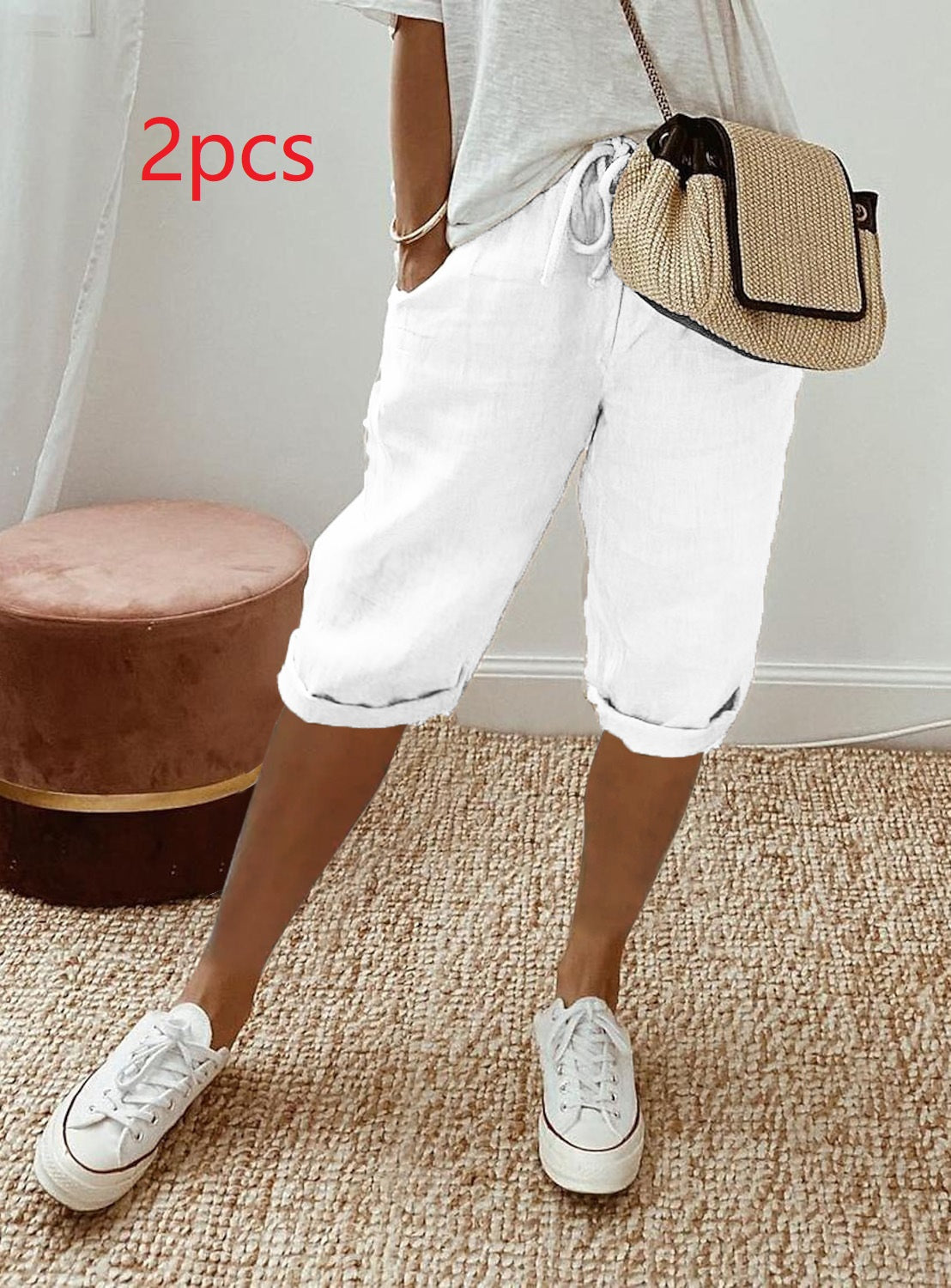 Pantalon Été Décontracté