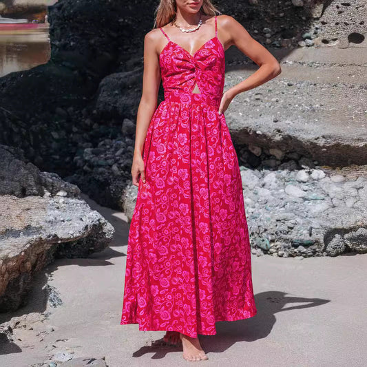 Robe longue dos nu élégante - Chic et estivale