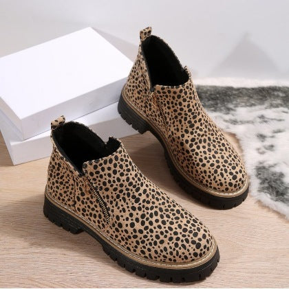 Bottes Vertes Zippées