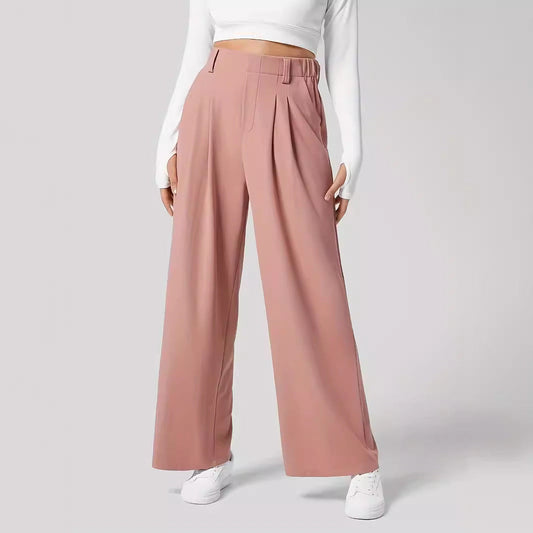 Pantalon Décontracté Gaufré