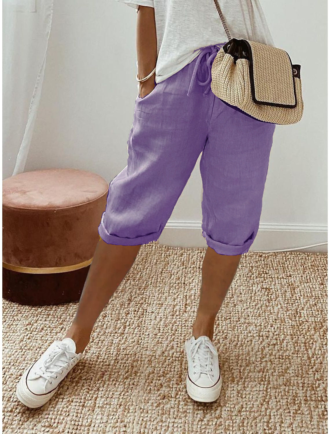 Pantalon Été Décontracté
