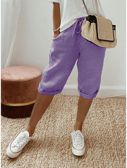 Pantalon Été Décontracté