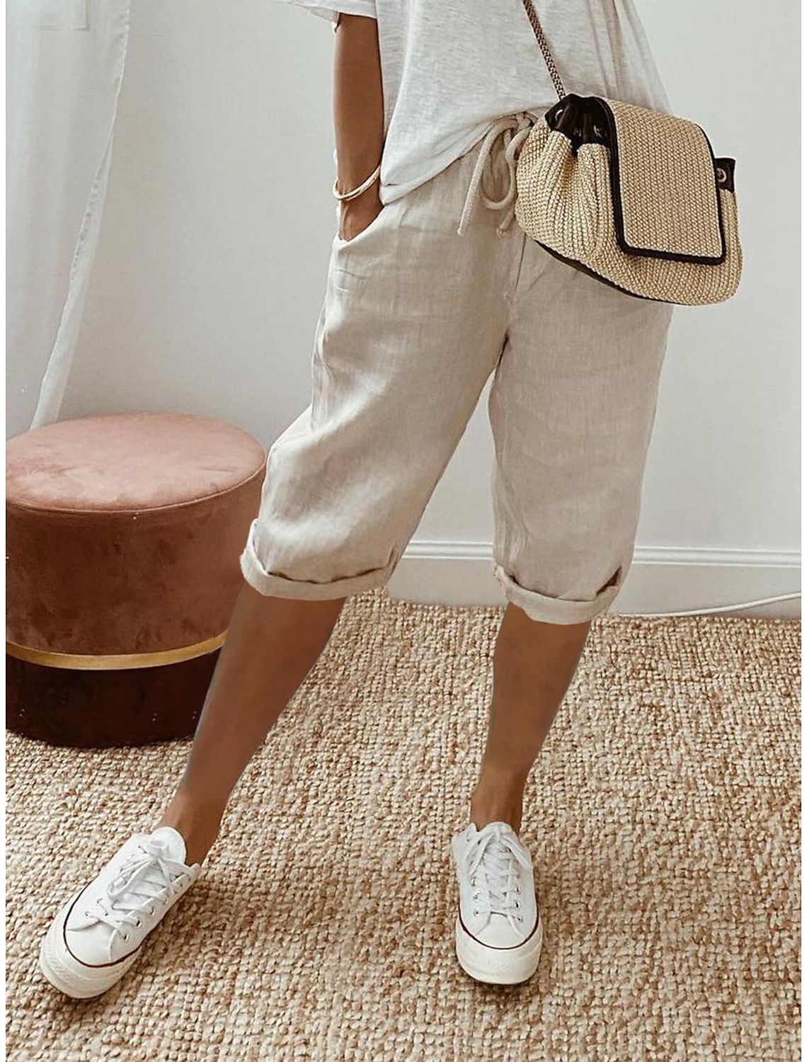 Pantalon Été Décontracté