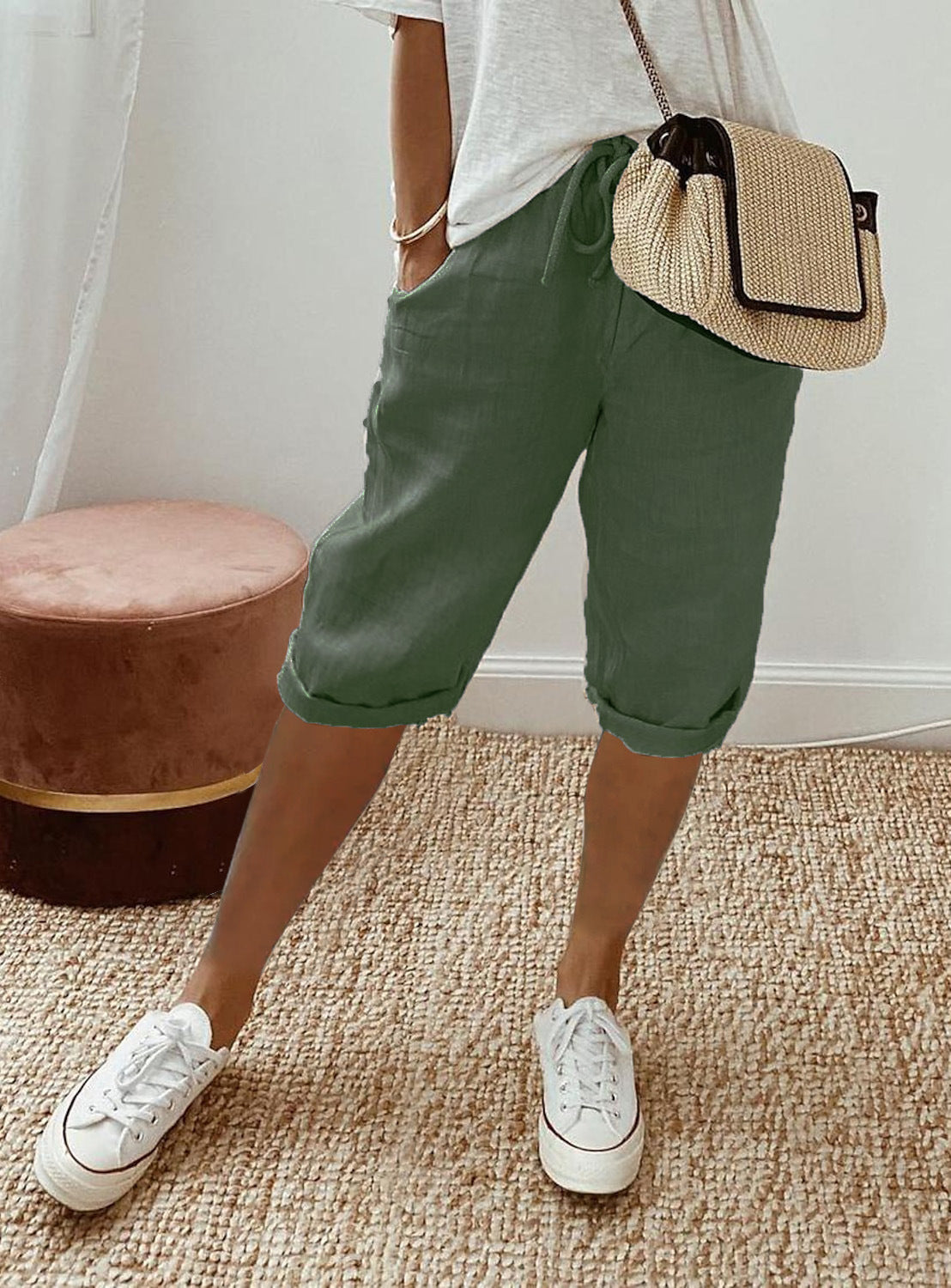 Pantalon Été Décontracté